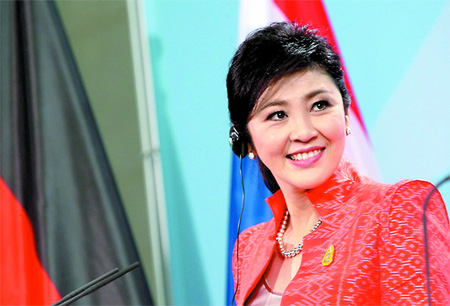 Yingluck Shinawatra, em gái của cựu thủ tướng Thái Lan Thaksin Shinawatra chính thức trở thành nữ thủ tướng đầu tiên của xứ sở chùa vàng vào ngày 8/8/2011.