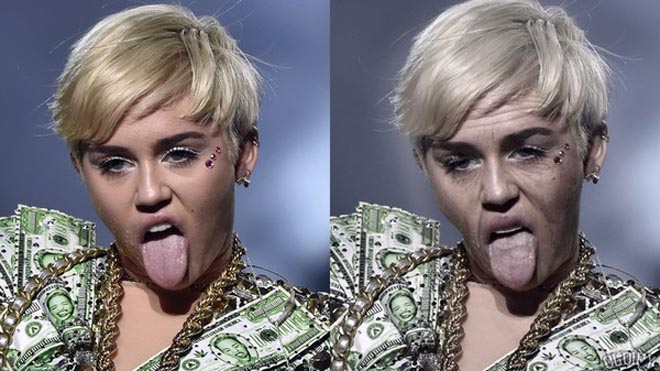 Ngôi sao “lắm chiêu” Miley Cyrus với điệu lè lưỡi... huyền thoại chia ở thì tương lai.