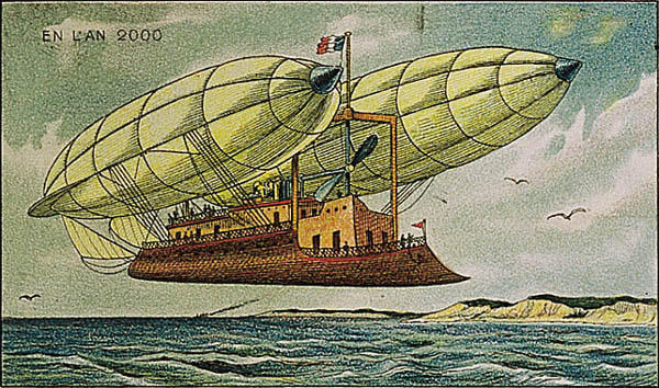 Vào thế kỷ XIX, người ta cho rằng các thiết bị bay trong tương lai sẽ hoạt động dựa trên cơ chế của khinh khí cầu.