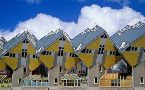 Ngôi nhà cubic ở Rotterdam, Hà Lan.