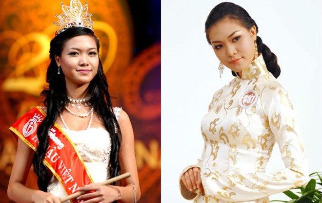 Trần Thị Thuỳ Dung vào thời điểm đăng quang Hoa hậu Việt Nam 2008 sở hữu chiều cao 1m78 cùng số đo 3 vòng 86 - 61,5 - 91 và một làn da nâu sáng của con gái miền biển.