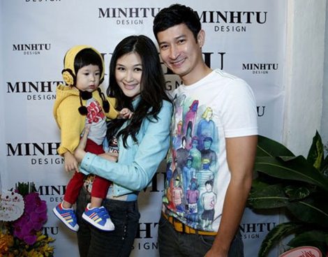 Gia đình hạnh phúc của Huy Khánh - Mạc Anh Thư.