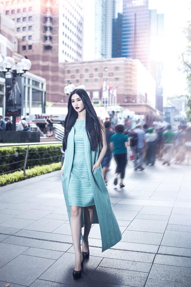Hiện Khánh My ít tham gia các show diễn thời trang, cô tập trung vào các dự án phim.
