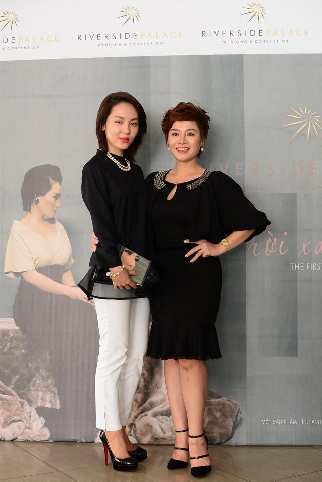 Phương Linh tới chúc mừng Thu Phượng vợ cũ của Thành Trung ra mắt Album mới.
