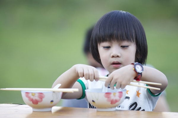 Hình ảnh đáng yêu của bé Kimi.