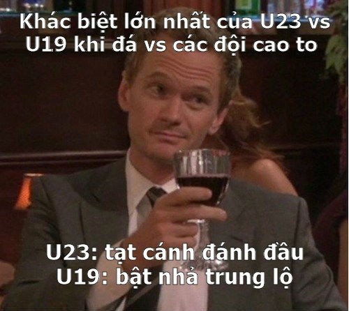 Sự khác việt giữa U23 Việt Nam và U19 Việt Nam.