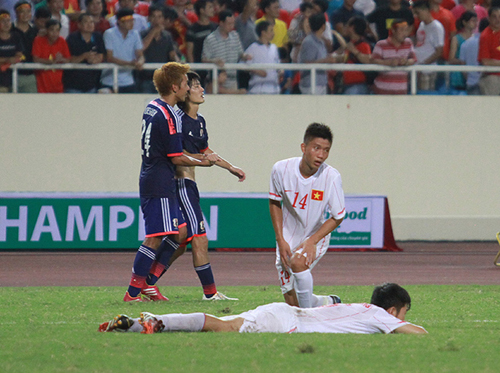 Từ đầu năm, đây đã là lần thứ ba liên tiếp U19 Việt Nam thất bại trước U19 Nhật Bản.