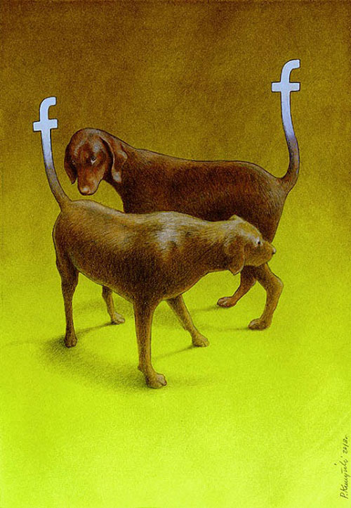 Người đời có câu 'con gà tức nhau tiếng gáy'. Thời đại của mạng xã hội thì 'con cẩu tức nhau cái Facebook'.