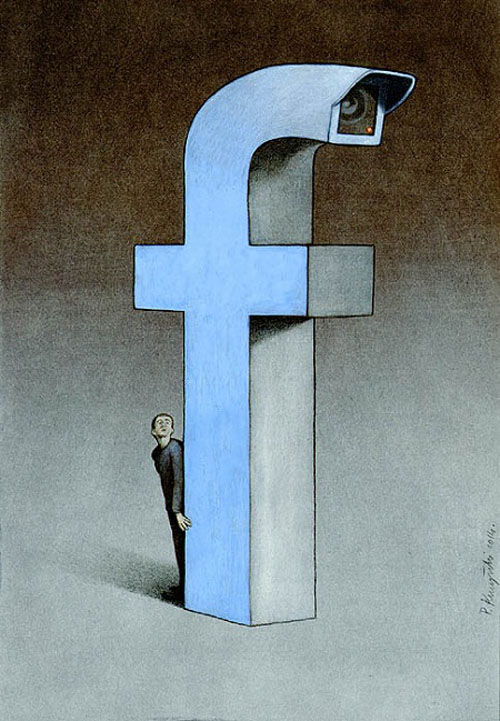 Nhiều người trốn tránh khỏi 'máy soi' mang tên Facebook.
