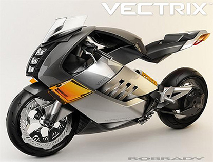 Tính năng của chiếc siêu môtô SBK được nhà sản xuất Vectrix (Mỹ) tuyên bố không thua kém bất cứ mẫu chạy xăng nào với tốc độ tối đa trên 200 km/h, giá lên tới 81.000 USD và chỉ xuất xưởng 500 chiếc.