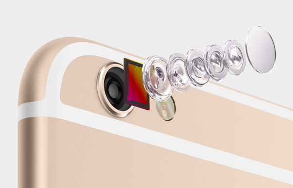 Với tính năng lấy nét theo điểm ảnh (Focus Pixel), camera của iPhone 6 sẽ có tốc độ lấy nét nhanh gấp hai lần so với iPhone 5S dù vẫn giữ nguyên số lượng điểm ảnh là 8-megapixel.