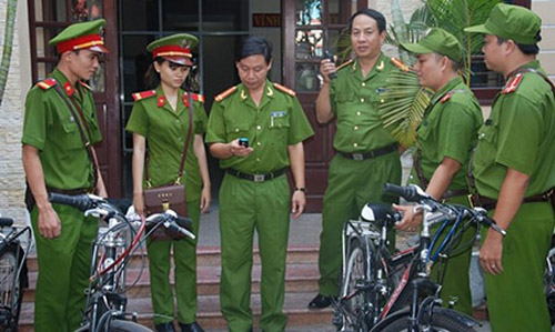 Hiện TP.Đà Nẵng có 39/45 phường triển khai mô hình cảnh sát khu vực (CSKV) đi tuần tra, bám sát địa bàn bằng xe đạp.