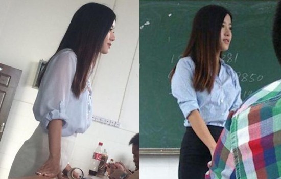 Nhiều sinh viên nhận xét cô giáo Đỗ rất dịu dàng, nói tiếng Nhật rất hay, ngoài đời còn xinh đẹp hơn trong hình.