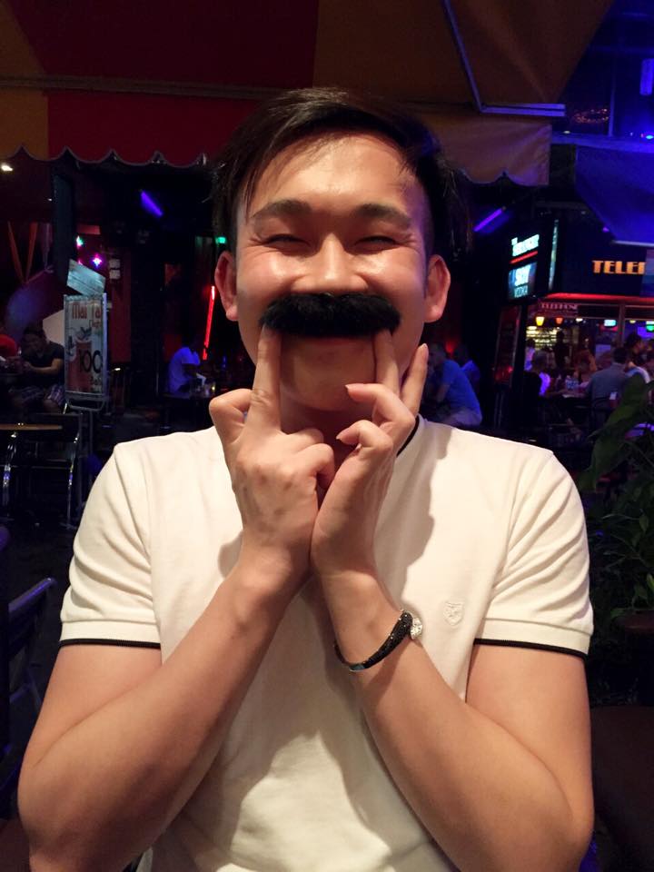 Dương Triệu Vũ muốn để râu.