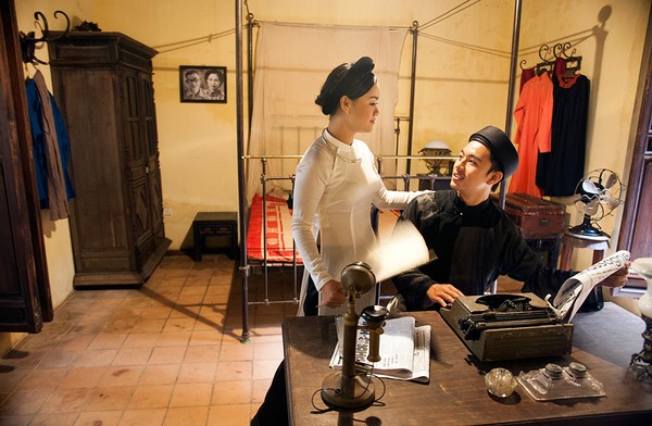Máy đánh chữ - một trong những đồ vật được xếp vào hàng xa xỉ trong gia đình Hà Nội xưa.