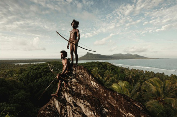 Những người thuộc bộ lạc Ni Vanuatu, thuộc nước Cộng hòa Vanuatu, một trong số 83 hòn đảo ở phía tây nam Thái Bình Dương.
