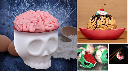 'Não người' lại được tạo thành từ kem tươi và sô cô la.