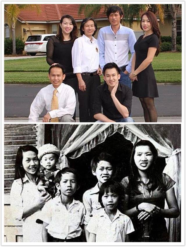Dương Triệu Vũ khoe hình ảnh gia đình: 'Gia đình nhỏ bé của mình bao nhiêu năm tình thương vẫn thế... Thương mấy anh chị nhất'.