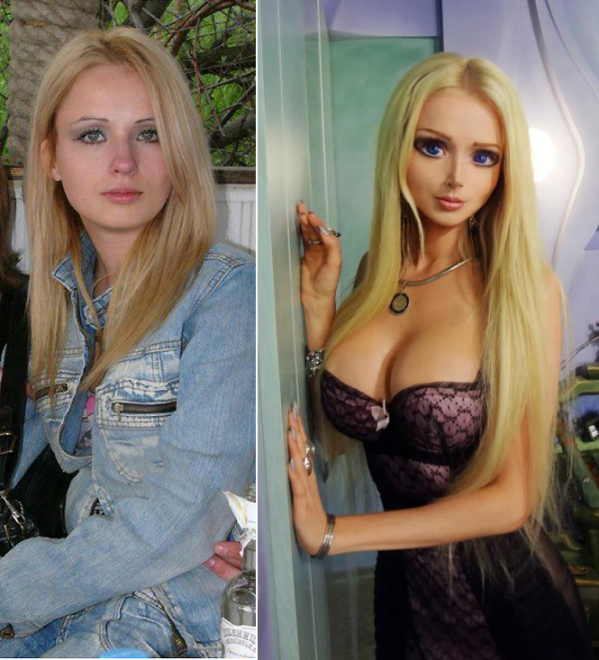 Valerina cũng là người đầu tiên nổi đình đám trên Internet nhờ vào hình dáng không khác gì búp bê Barbie của mình.