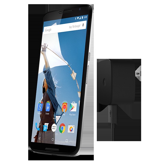 Nexus 6 cũng là model đầu tiên của dòng máy này trang bị bộ nhớ trong mặc định 32 GB.