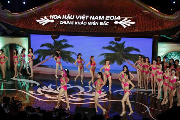 Đêm chung khảo phía Bắc cuộc thi Hoa hậu Việt Nam 2014 đã diễn ra tối 24/10.