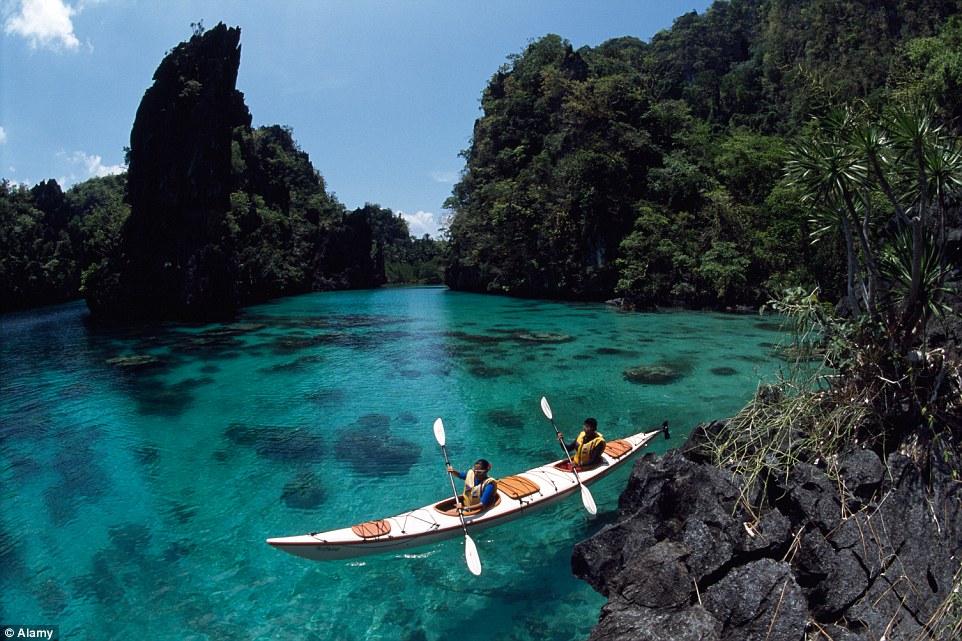 Hòn đảo Palawan là một trong những địa điểm du lịch hấp dẫn nhât trên thế giới.