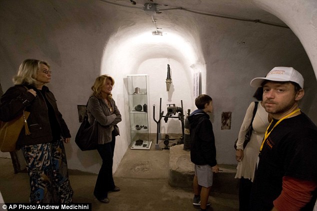 Italia đã lần đầu tiên mở cửa hầm ngầm cho công chúng tham quan vào tuần trước.