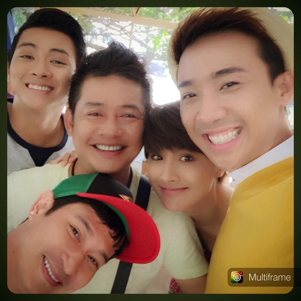 Trấn Thành, Huy Khánh và Tuấn Beo, Trương Nhi cùng quay phim mới.