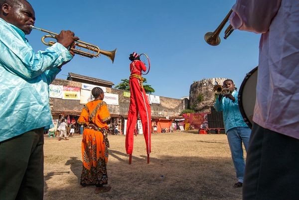 Liên hoan Âm nhạc Tính cách Za Busara, Zanzibar, Tanzania.