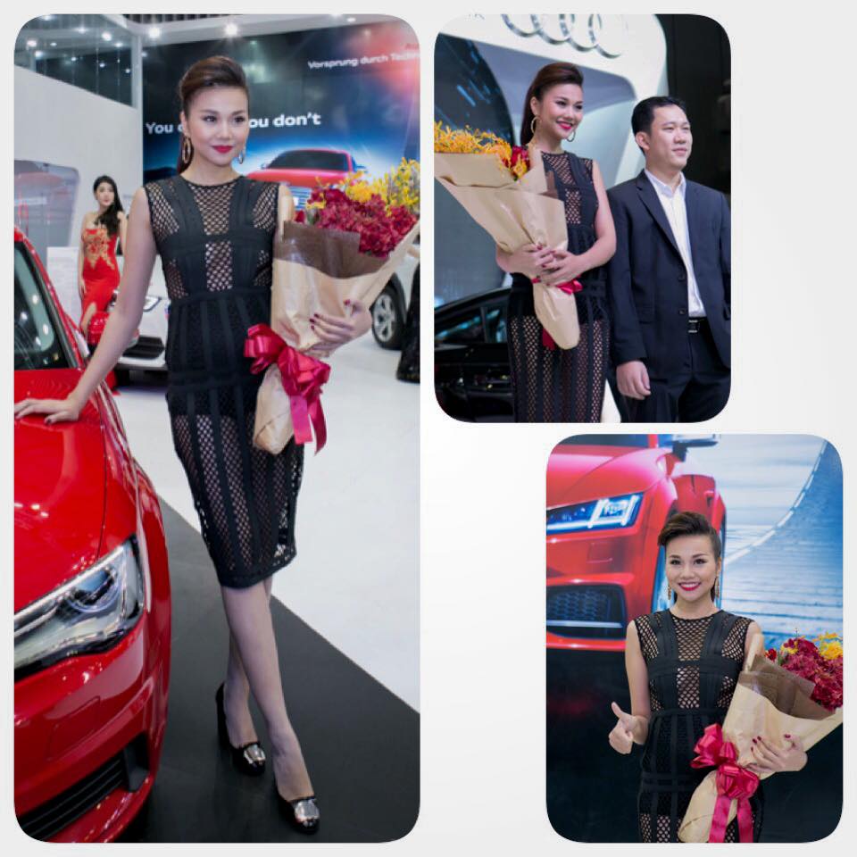 Thanh Hằng chính thức trở thành đại sứ thương hiệu của hãng xe Audi.