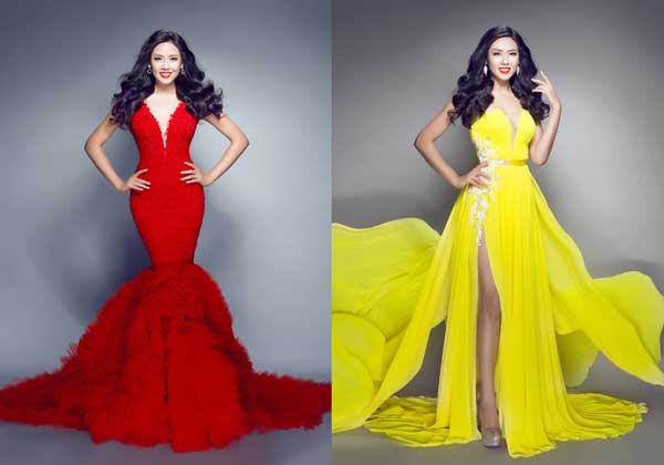 Trang phục dạ hội của Nguyễn Thị Loan tại Miss World 2014 mới được hé lộ.