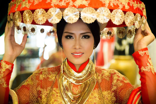 Những hình ảnh về trang phục dân tộc của Nguyễn Thị Loan tại Hoa hậu Thế giới đã được hé lộ.