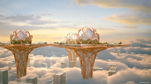 'Thành phố hoa sen' này là một thiết kế được đánh giá cao của kiến trúc sư Tsvetan Toshkov. Ông muốn xây dựng một “ốc đảo” yên tĩnh và trong lành giữa các thành phố bị ô nhiễm.