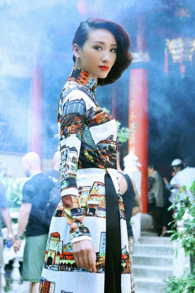 Cô cảm thấy nuối tiếc khi không được xuất hiện trên sàn catwalk của Tuần lễ Thời Trang Quốc tế Việt Nam 2014.