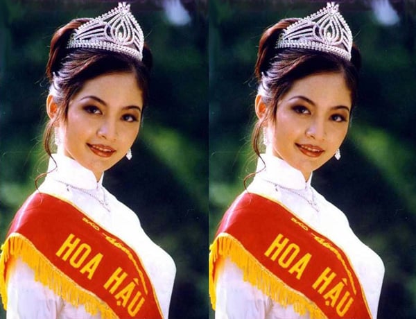 Hoa hậu 1996 là người đẹp Nguyễn Thiên Nga.