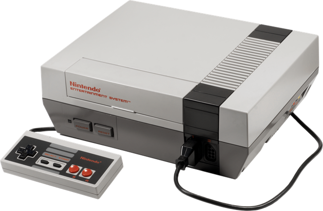 Máy điện tử Nintendo NES. Với khoảng hơn 60 triệu hàng bán ra trên toàn thế giới, NES đã một tay làm hồi sinh ngành công nghiệp trò chơi điện tử và gặt hái thành công rực rỡ với hàng trăm triệu USD doanh thu.