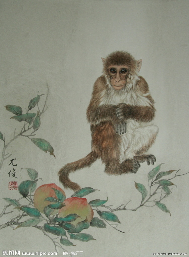 Trang trí hình ảnh con khỉ trong nhà gia chủ tuổi Thân để làm ăn gặp nhiều may mắn.