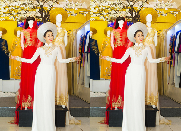 Sau lễ cưới tại nhà thờ, Nhật Kim Anh sẽ tiếp tục tổ chức hôn lễ truyền thống tại nhà riếng.