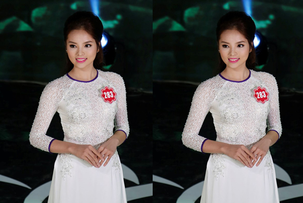 Đăng quang Hoa hậu Việt Nam 2014, Nguyễn Cao Kỳ Duyên phải nhận khá nhiều lời chê bai về nhan sắc.
