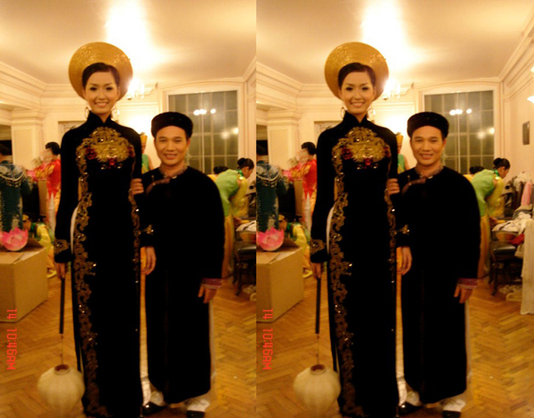 Mai Phương Thúy và ca sĩ Quang Linh.