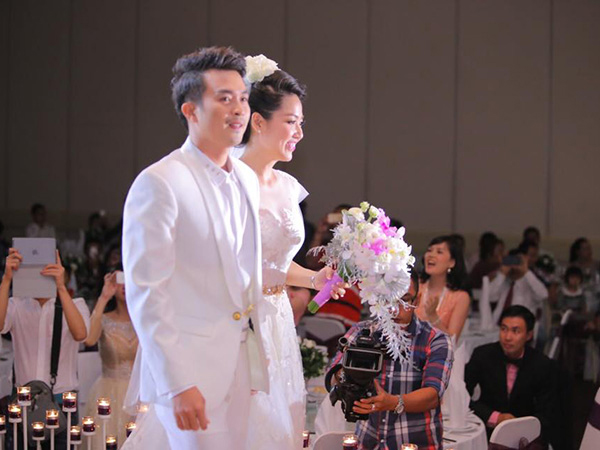 Đám cưới được tổ chức tại TP. Hồ Chí Minh.