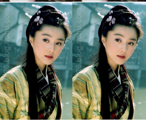 Cô vào vai Triệu Tuyết Nga trong 'Phú hộ Thẩm Vạn Tam'.