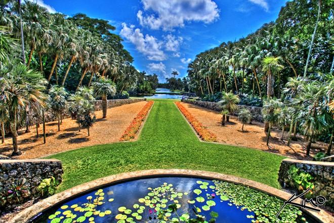 Vườn Fairchild, Florida là nơi sinh sống và bảo tồn của hàng triệu loài hoa và thực vật đến từ nhiều vùng khác nhau trên thế giới.