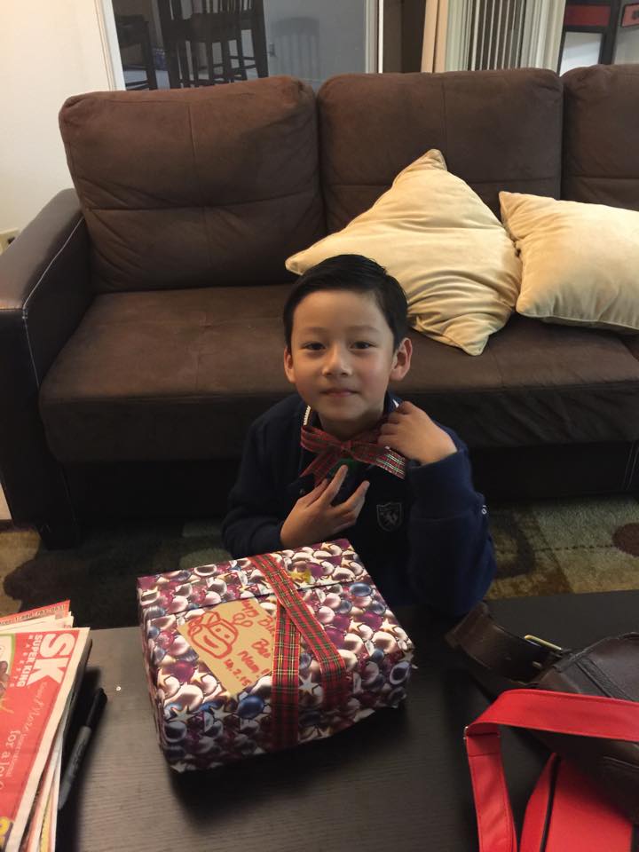 Quang Dũng khoe ảnh con trai Bảo Nam sinh nhật tròn 5 tuổi.