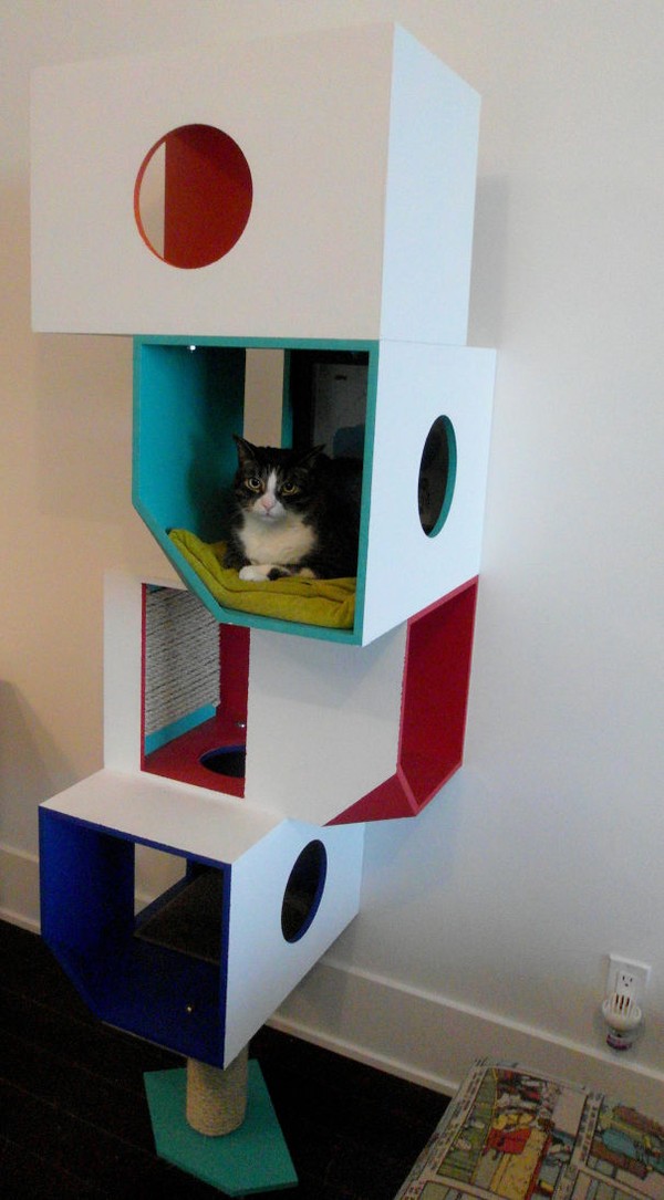 Căn nhà 4 tầng của mèo.