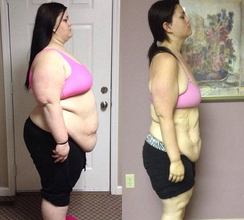 Vài năm trước đây, Kaitlyn Smith, 19 tuổi, đến từ Portland, Oregon, rất sợ đi ra ngoài vì thân hình quá béo của mình (190 kg).