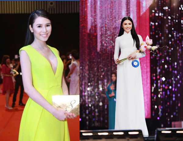 Tiếp nối Ngọc Trinh, Tường Vy được Khắc Tiệp cử tham gia Hoa hậu người Việt Thế giới 2014.