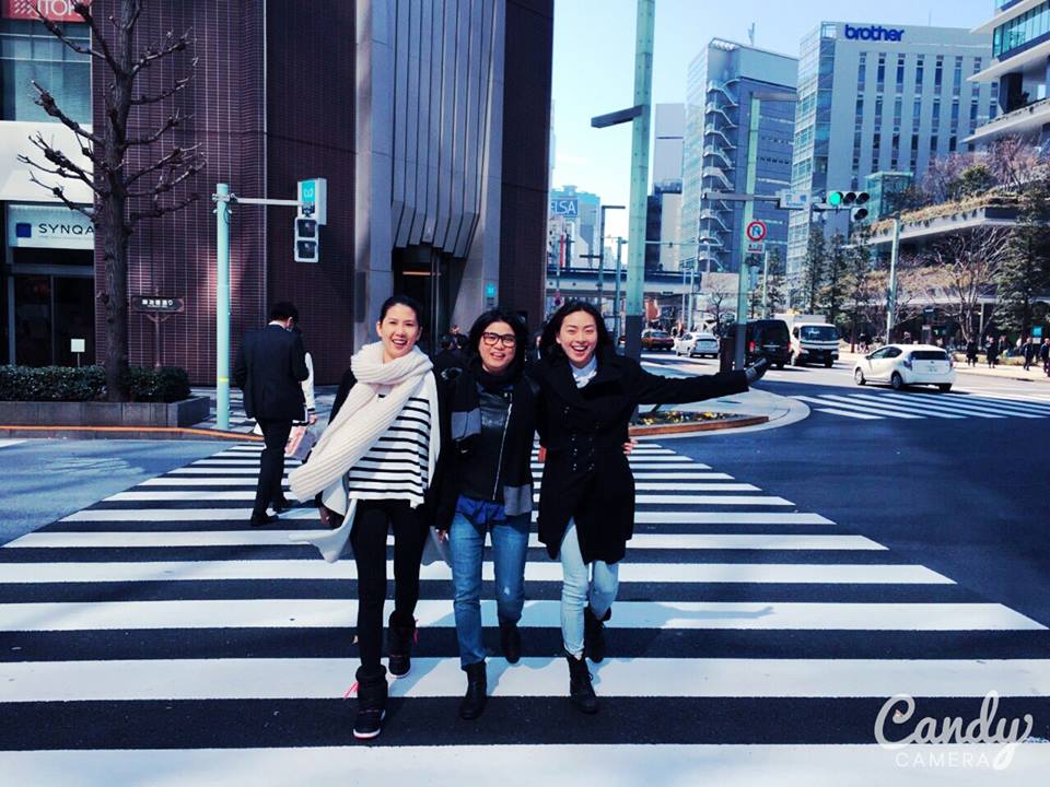 Ngô Thanh Vân trên đường phố Tokyo, cô sang Nhật đi du lịch, kết hợp du lịch.