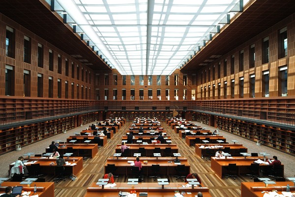 Thư viện Saxony ở Dresden, Đức.