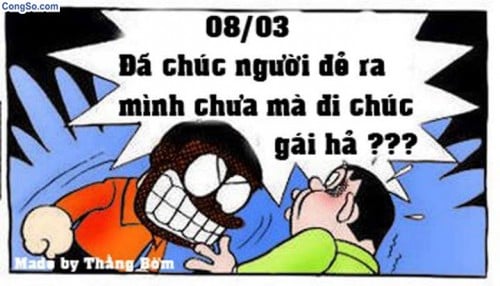 Phải nhớ tặng quà cho mẹ.